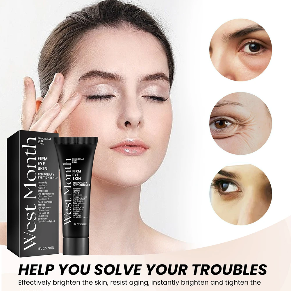 Make up Eye Firmer Reduce Eye Bags Puffiness Anti Aging Cream Instants Firm Eye Tightener for Normal Oily Dry Even Skin