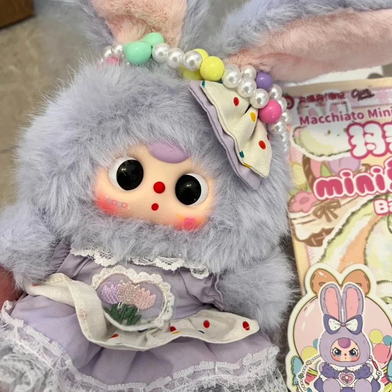 أصيلة الطفل ثلاثة Macchiato حقيبة أرنب صغيرة صندوق أعمى لطيف ألعاب من نسيج مخملي حقيبة أنيقة الزخرفية العنصر عيد الميلاد و هدية عيد ميلاد