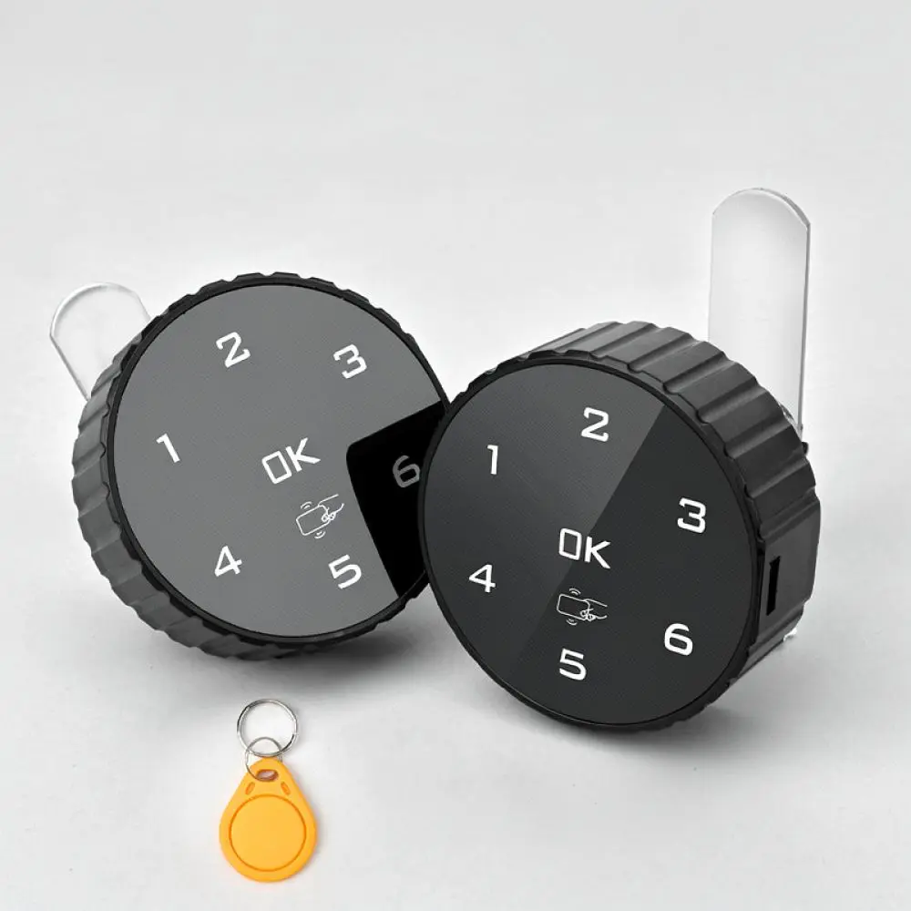 Keyless Electronic Cabinet Lock Smart Ic Card Drawer Latch For Modern Office Furniture Storage Filing Device