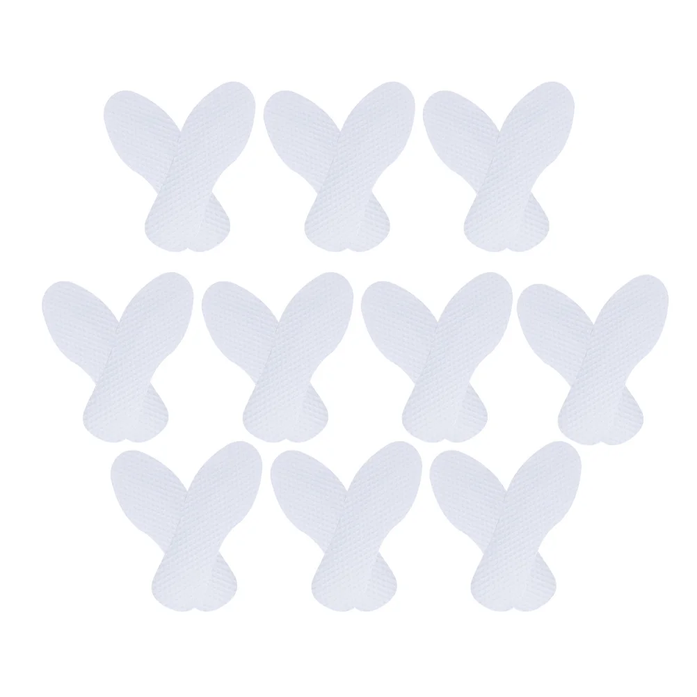 

10Pairs Wood Pulp Paper Sports Insoles Basketball Shoe Inserts Blue Absorption Breathable Comfortable Foot Support