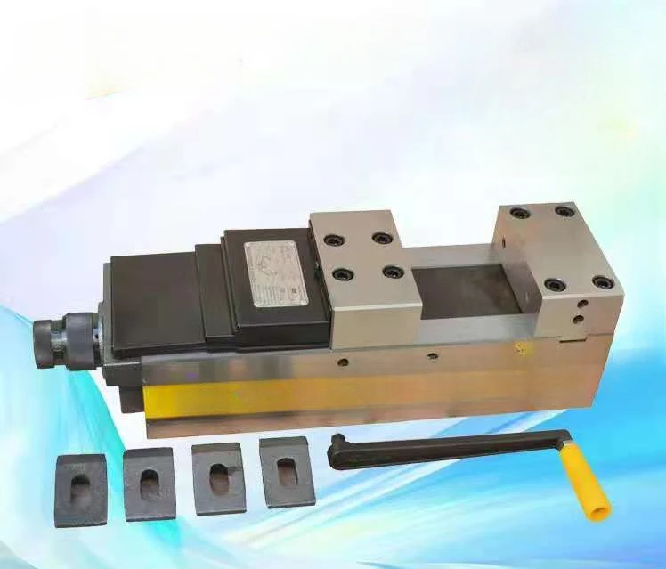 

5 inch hydraulic vice powerful MC angle fixed precision hydraulic double force vice machine