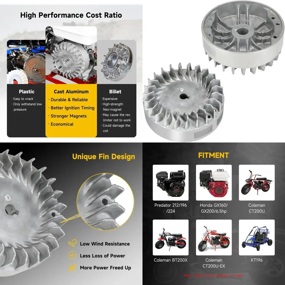 Aluminum Flywheel 1…