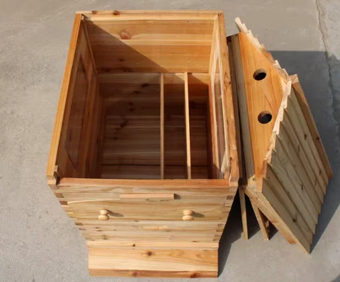 Flow Hive Full Set –Cedar Automatic Honey Harvesting Beekeeping Equipment with Bee Box