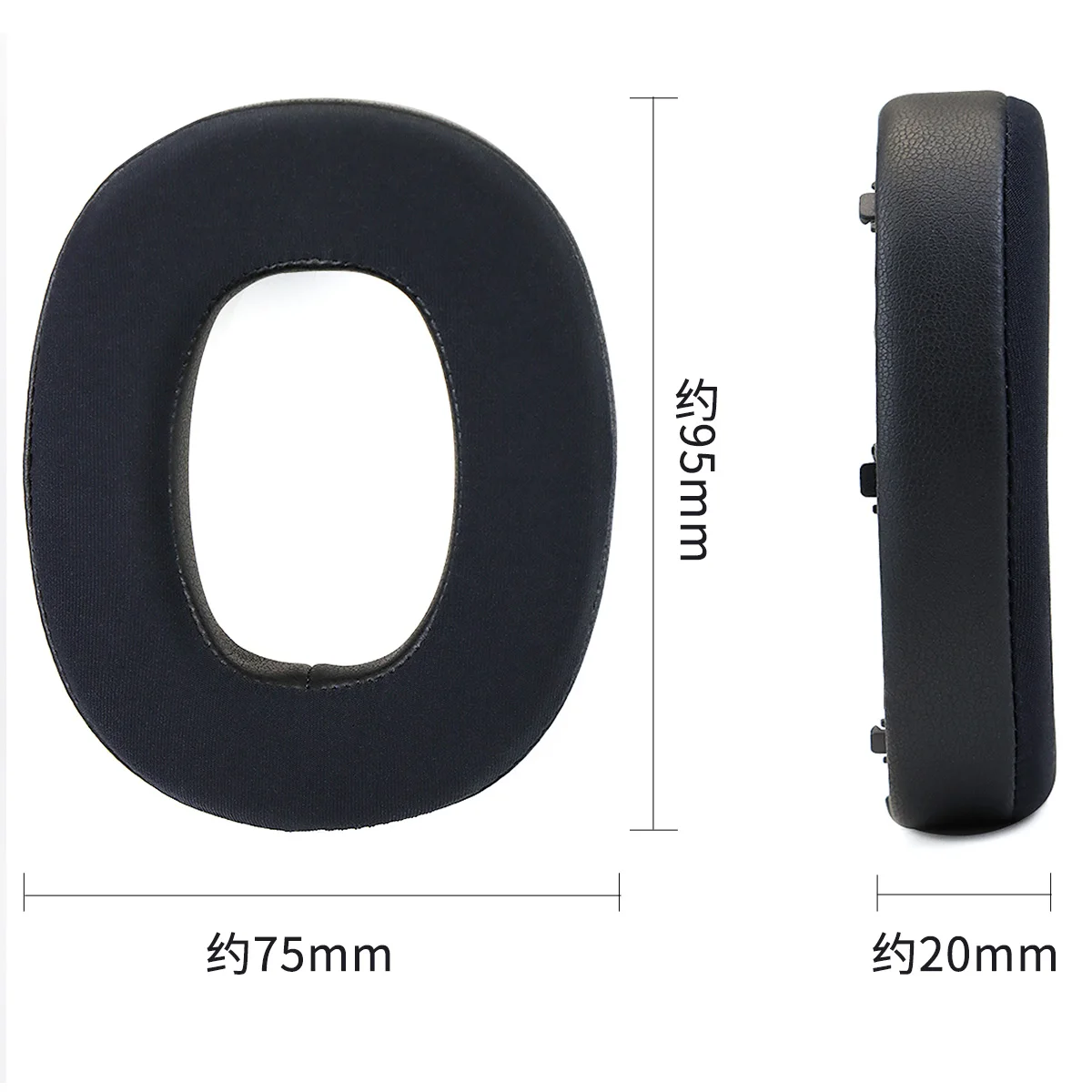 Penggantian Headphone penutup bantalan telinga Gel pendingin bantalan telinga earpad untuk Bowers Wilkins PX8/PX7 S2 (tidak cocok PX7) Headphone