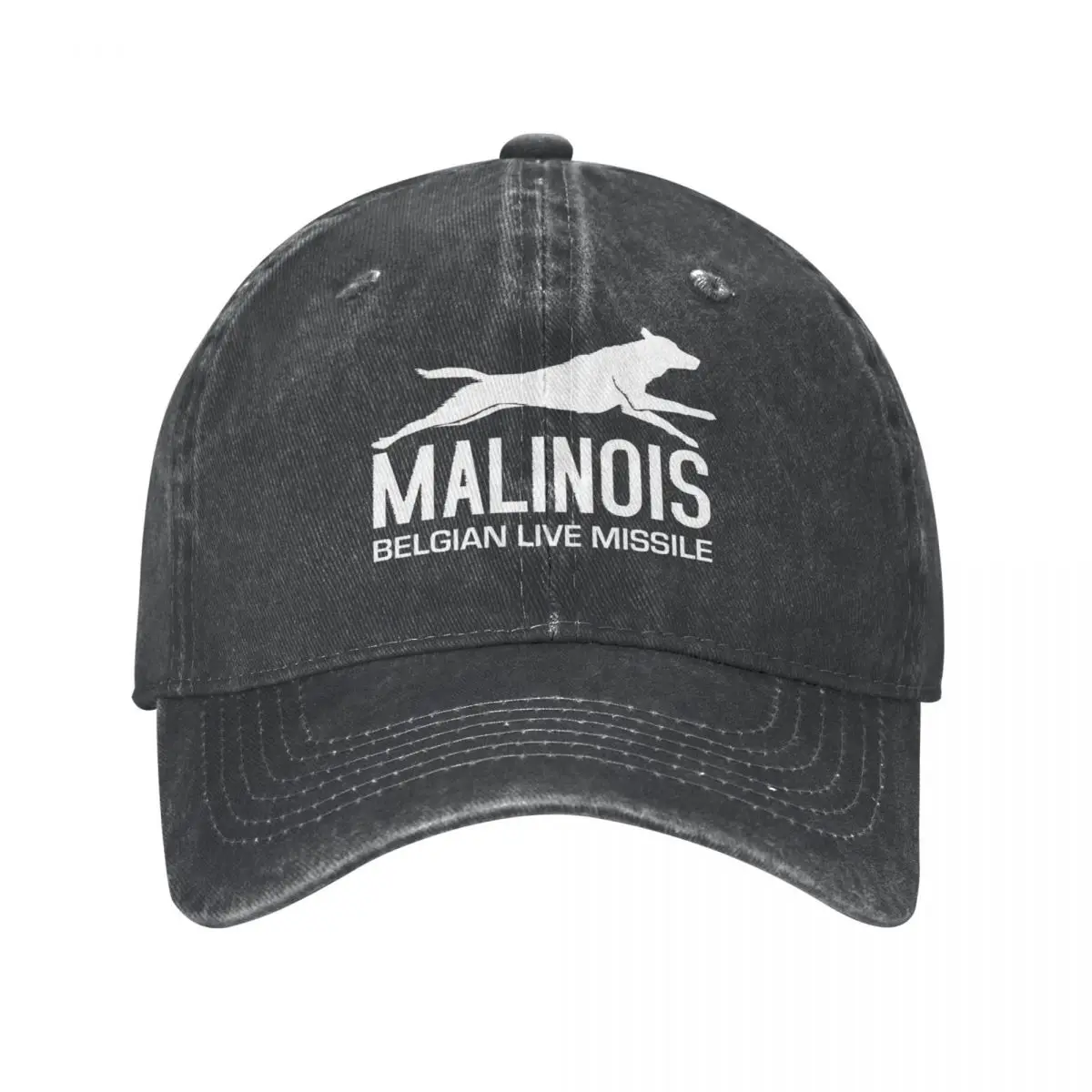 Belgian Shepherd Malinois Men Women Baseball Caps Distressed Denim Hats Cap Vintage Outdoor Running Golf Gift Snapback Cap