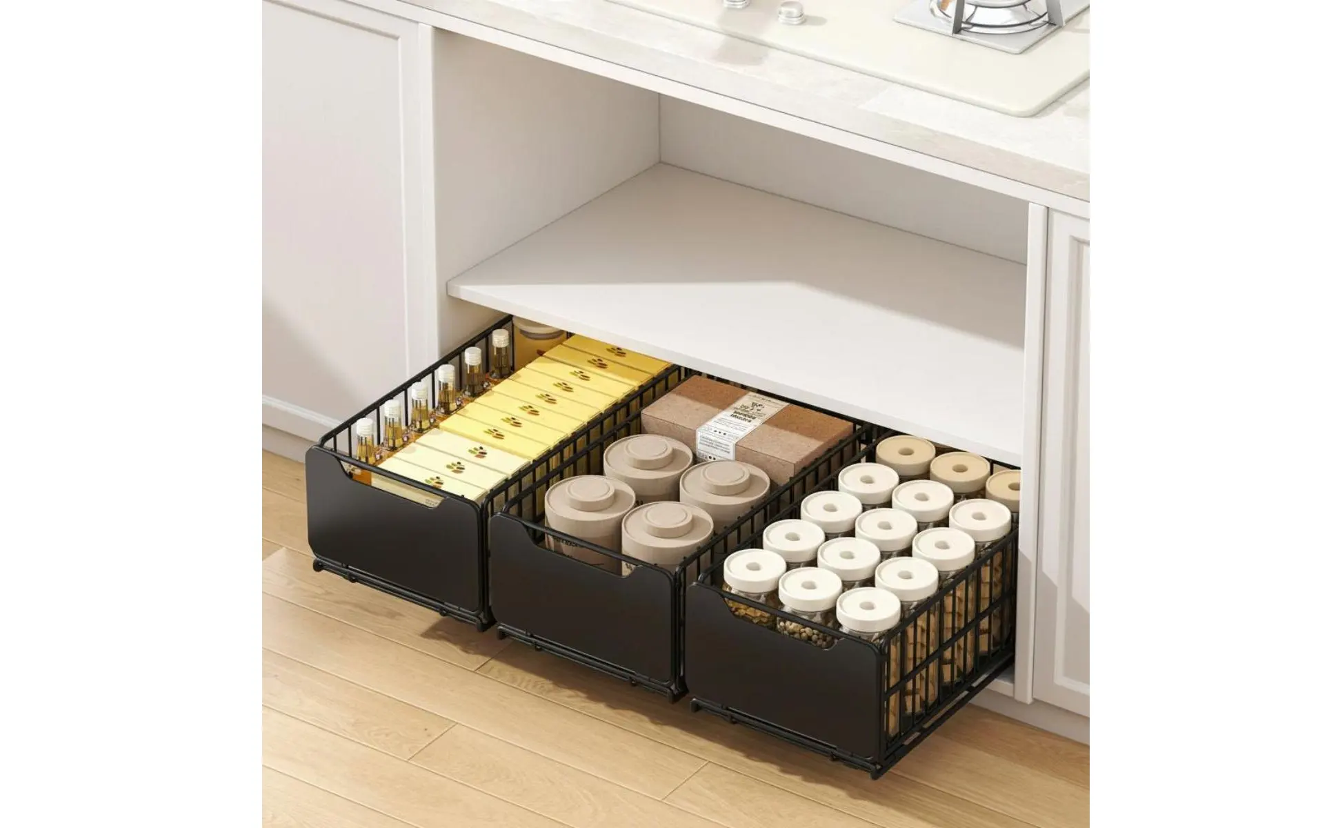 Under Sink Organizer Foldable Sliding Cabinet Basket Pull-Extendable Cabinet Drawer Effortless Gliding Kitchen Pull-Extendable Under Sink Organizer Foldable Sliding Cabinet Basket Pull-Extendable Cabinet Drawer Effortless Gliding Kitchen Pull-Extendable