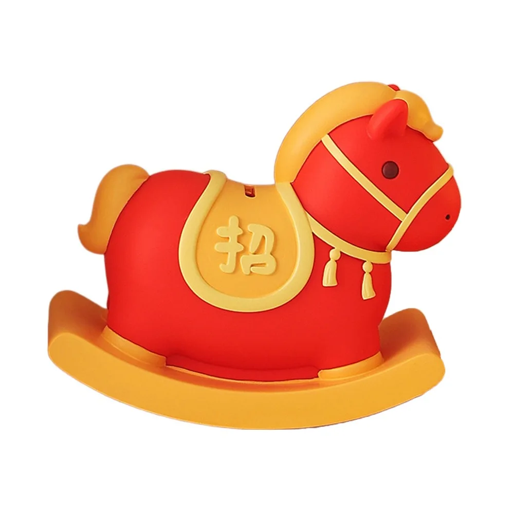 Anti Drop Horse Year Piggy Bank Savings Tank Decorative Cartoon Horse Money Boxes Collectible Large Capacity