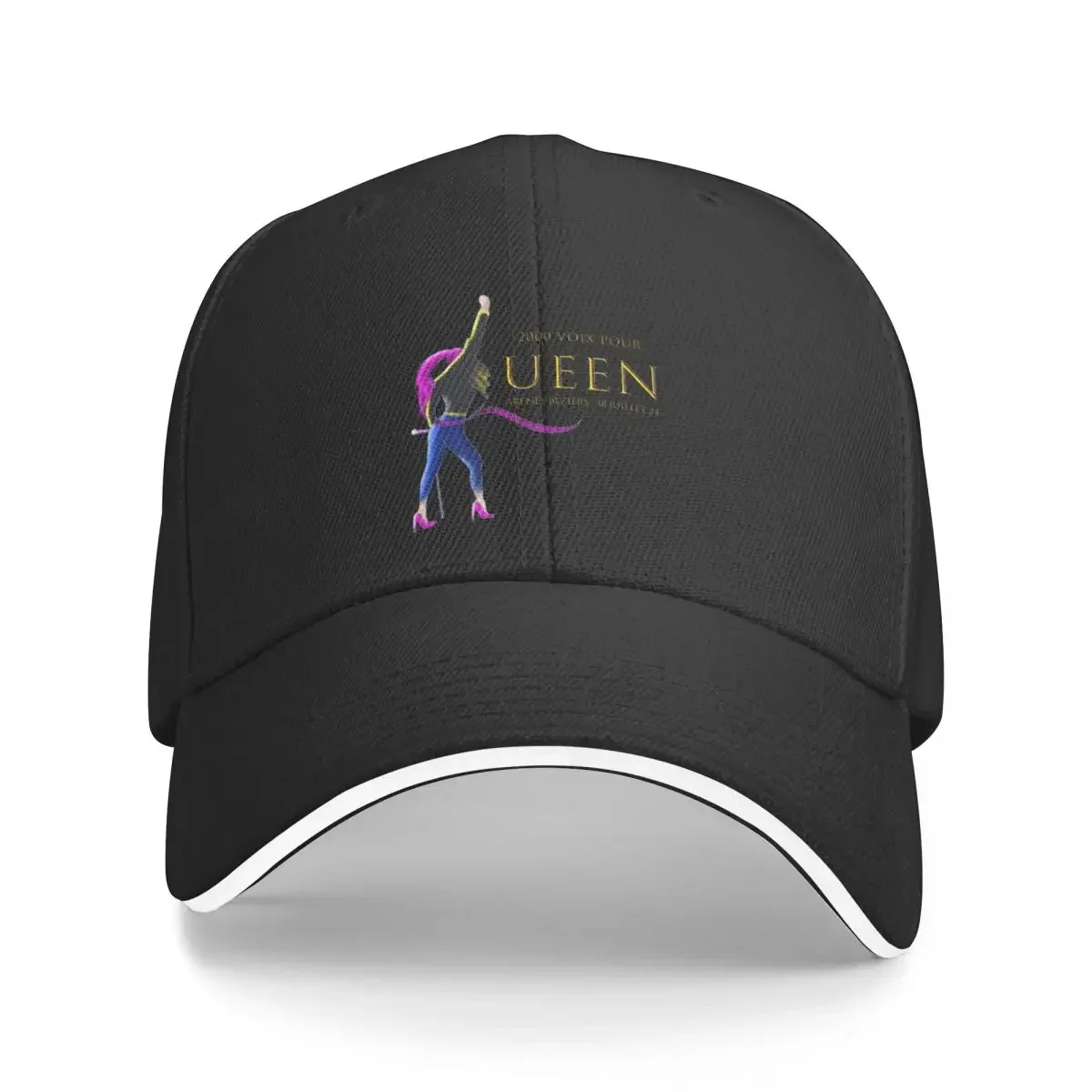 

Queen team Béziers Baseball Cap Icon Hat Luxury Brand Sunhat Caps For Women Men's