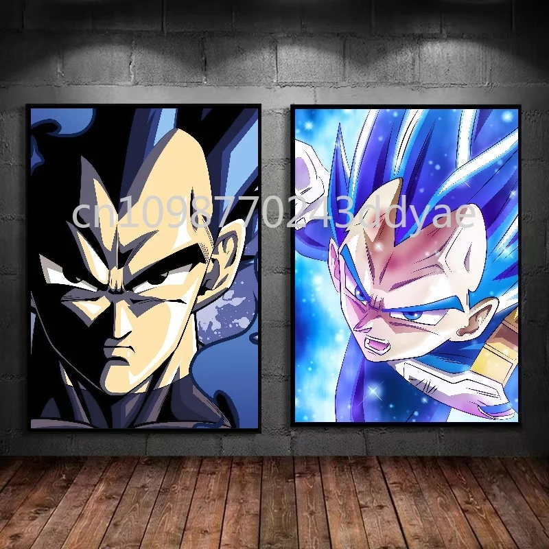 アニメドラゴンボールポスター超クール悟空ベジータ画像印刷キャンバス絵画家の壁アート装飾絵画ギフト