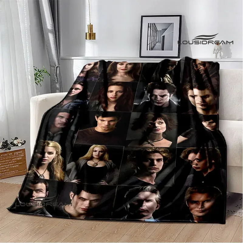 The Twilight Saga Printing blanket Children's Warm blanketFramine Soft and Comfortable Home Travel Born blanket Birthday Gift