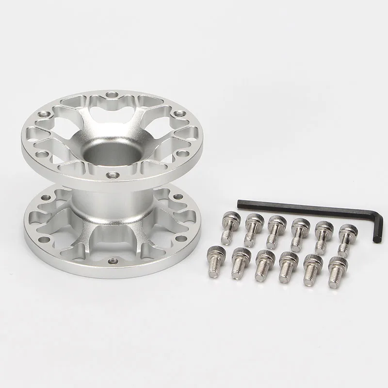 Simulated Racing Steering Wheel Extension Rod With 70 mm Steering Wheel Spacers Featuring CNC Machining And Anodized image 3