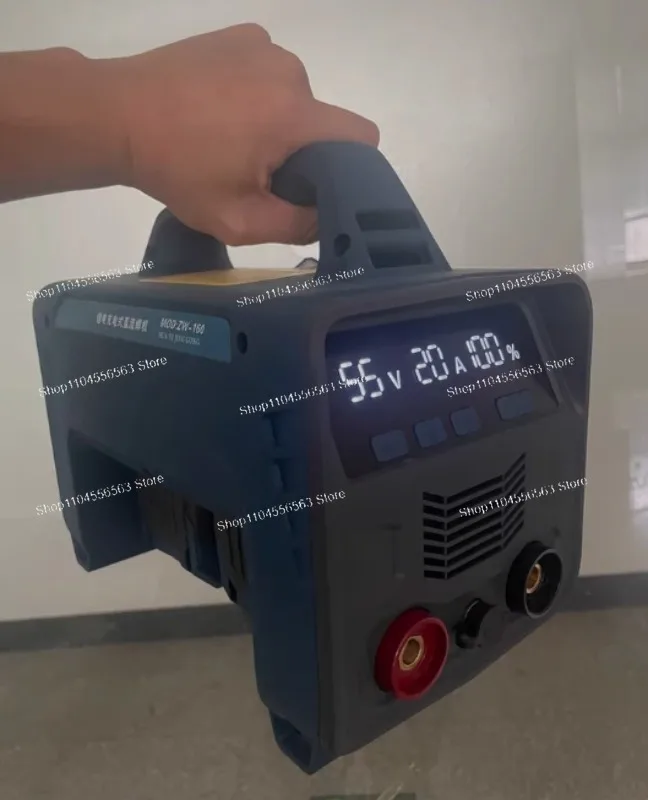 

Портативный аккумуляторный сварочный аппарат MIG 130А, беспроводной, для сварки флюсовой проволокой и газом, 2-в-1, 110В, IGBT, для металлообработки на объекте