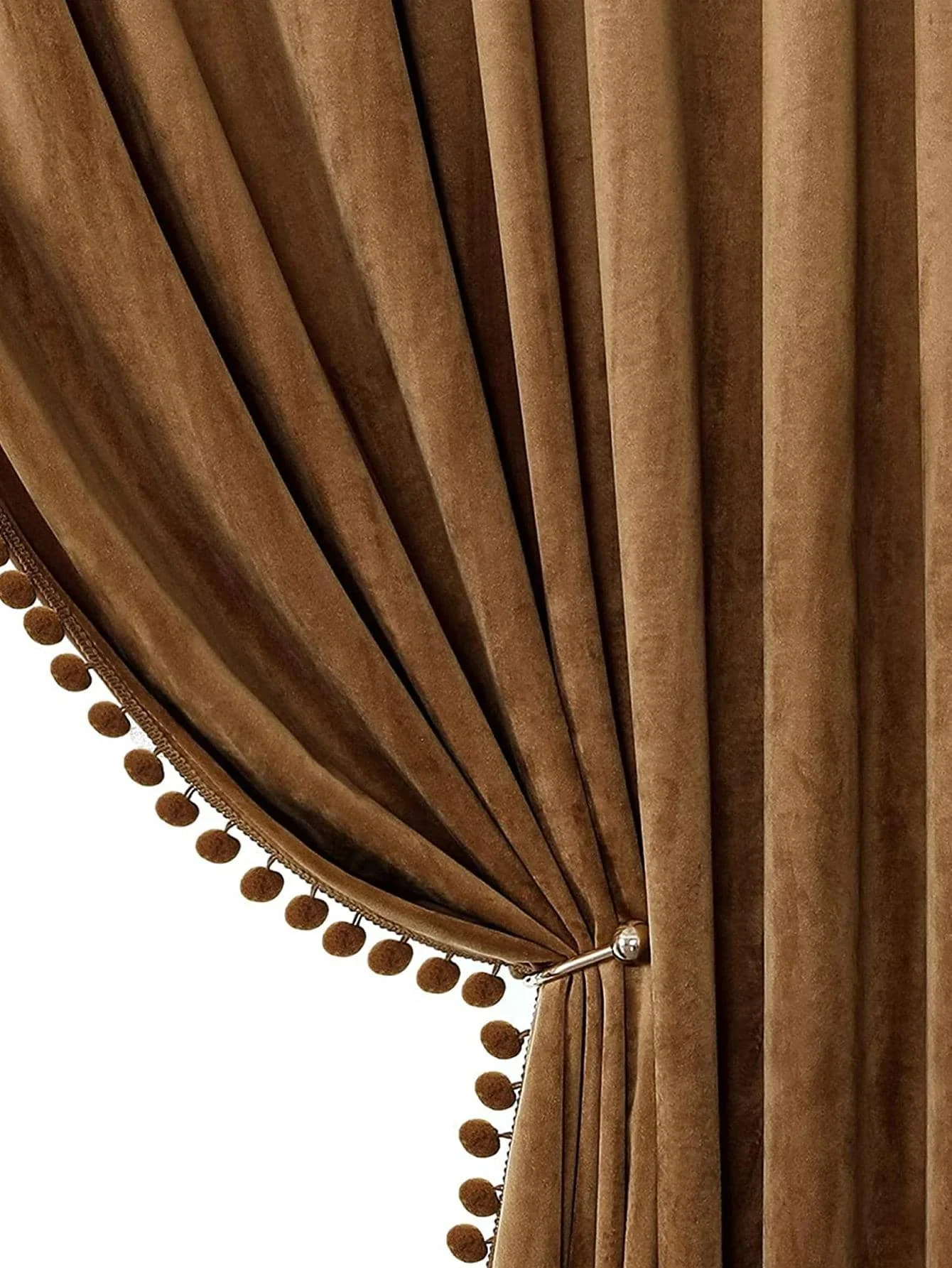 Blackout Sunshade Curtain 1PC French Style High-end Luxury