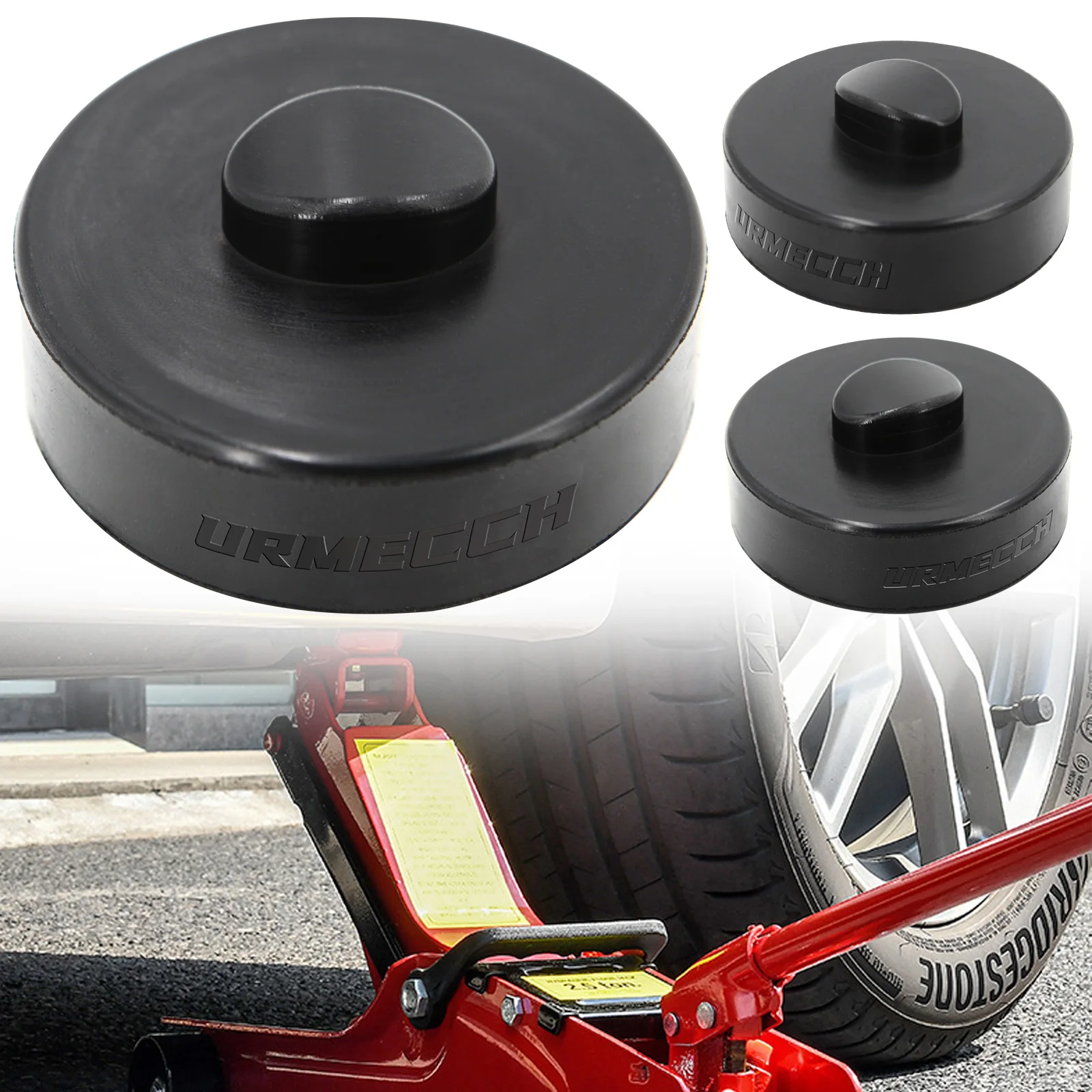 Rubber Jack Pad Support Point Adapter Jacking Trolly Car Removal Repair Tool for Porsche 911 964 993 996 991 for Cayman Boxster