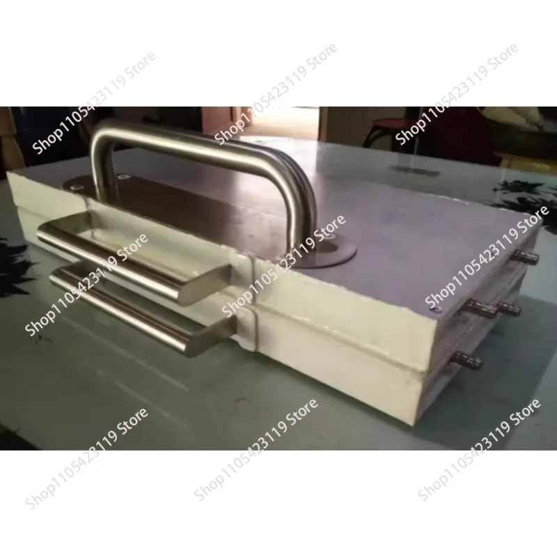 Hand Press Nest Base Machine Water-Cooling Beeswax Mold Beeswax Foundation Machine Beekeeping Honeycomb Foundation Machine