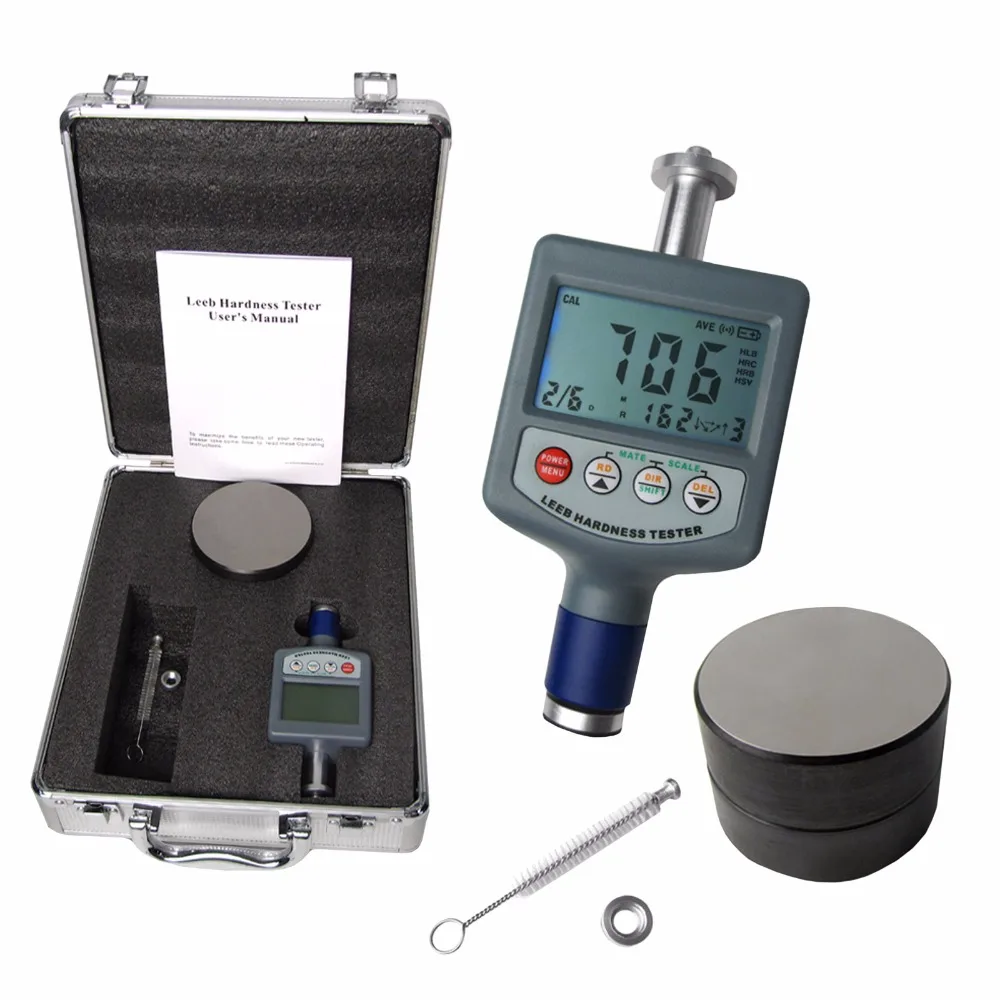 Palm Digital Rebound Leeb Hardness Tester Gauge Meter for Metal Steel