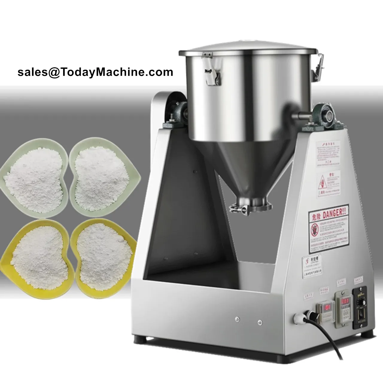 High Quality Food Dry Powder Double Cone Mixer