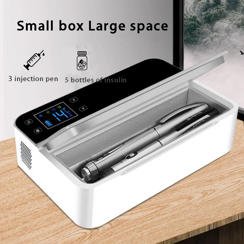 Car insulin Refrigerator Box interferon Constant Temperature Small Refrigerator Portable Mini Portable Medicine Car Refrigerator