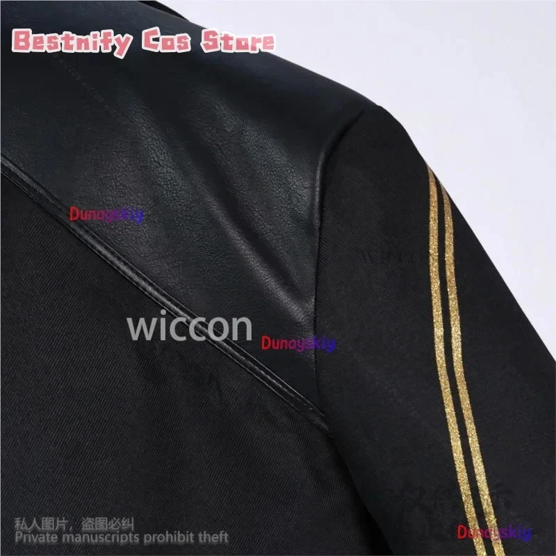 ABC123CosplayAnime Game Zenless Zone Zero ZZZ Cosplay Evelyn Costume Sexy Uniform PU Pants Shoes Wigs For Girls Woman 3'd,5;h.9/ - view 4