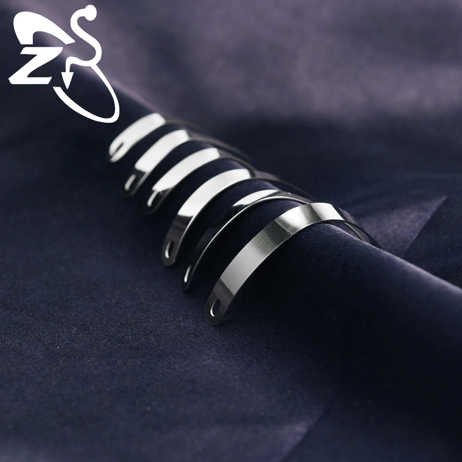 ZS 1 PC Punk Woundplast Form Edelstahl Brücke Ohr Piercing Männer 24 MM-50 MM Nase Piercing Kette körper Piercings Zubehör – Detail 10