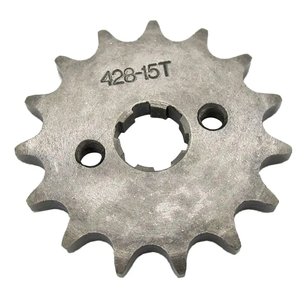 428 15T 17mm Drive Front Counter Sprocket ATV Dirt Bike