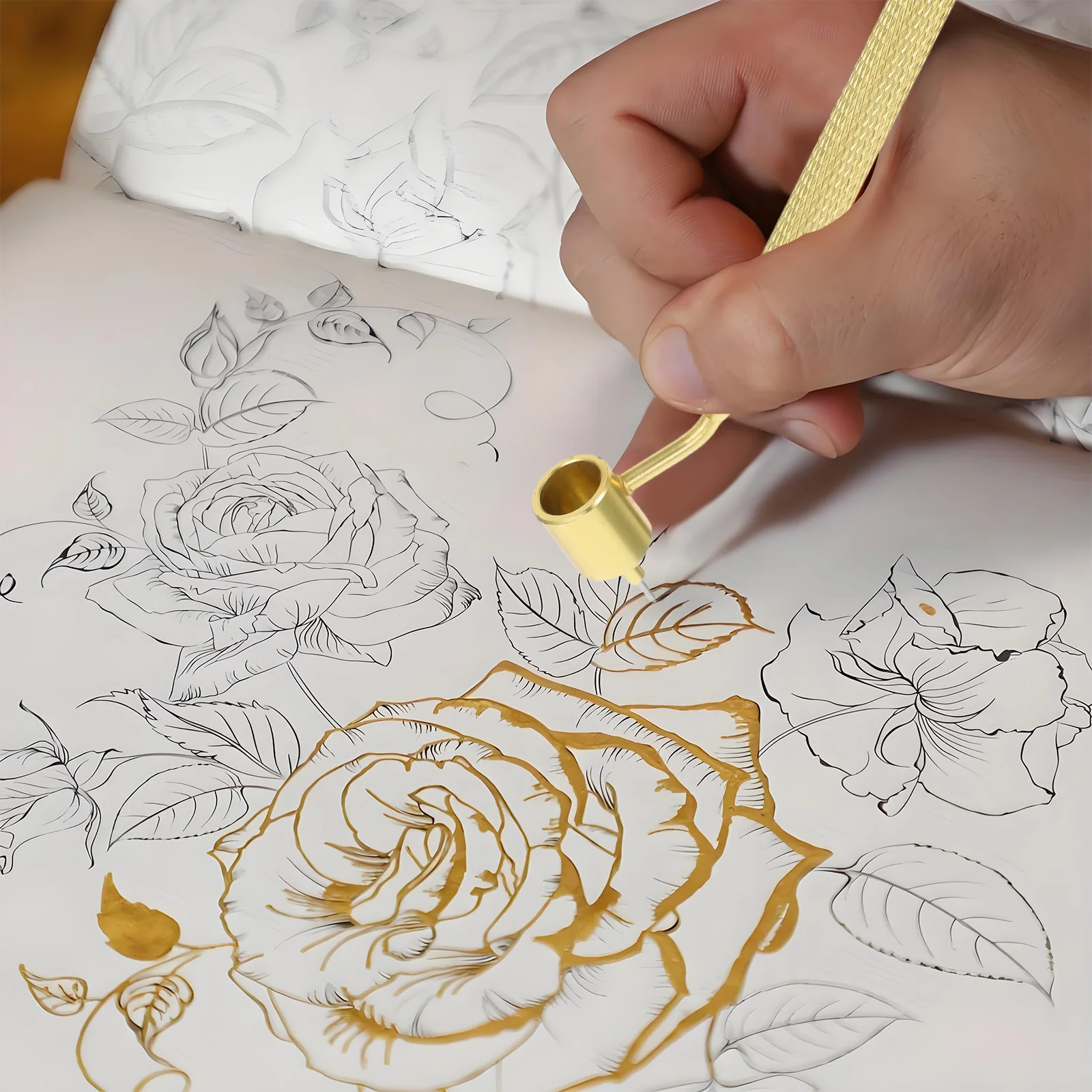 

Ручка для письма с тонкими линиями, 0,5 мм, очень тонкий наконечник для детализации чернил, рисования, каллиграфии, технического искусства, маскировки