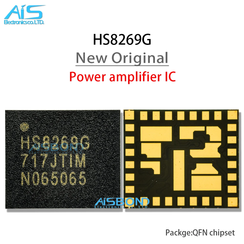 AMPLIFICADOR DE POTENCIA para teléfono móvil, módulo de señal IC, Chip QFN, LGA-30P, HS8269G PA, original, 2 uds./lote