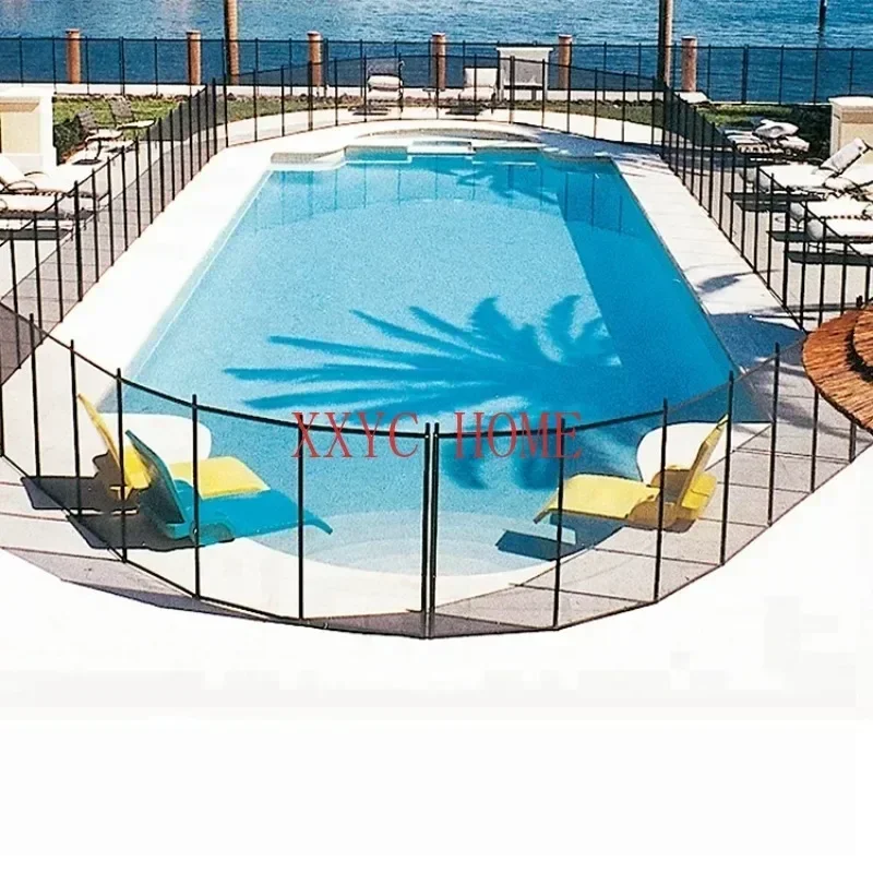 Accept Customized Wholesale Temporary Child Swimming Pool Safety Removable Pool Fence