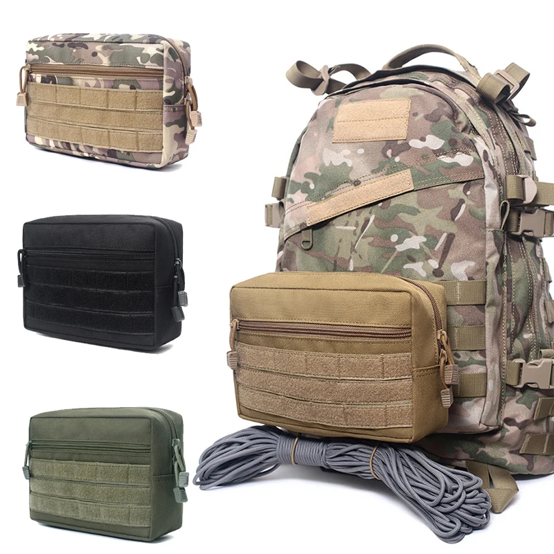 

Тактическая универсальная сумка Molle, компактная сумка для хранения гаджетов EDC, охотничий жилет, сумка для переноски пластин, аксессуар для хранения