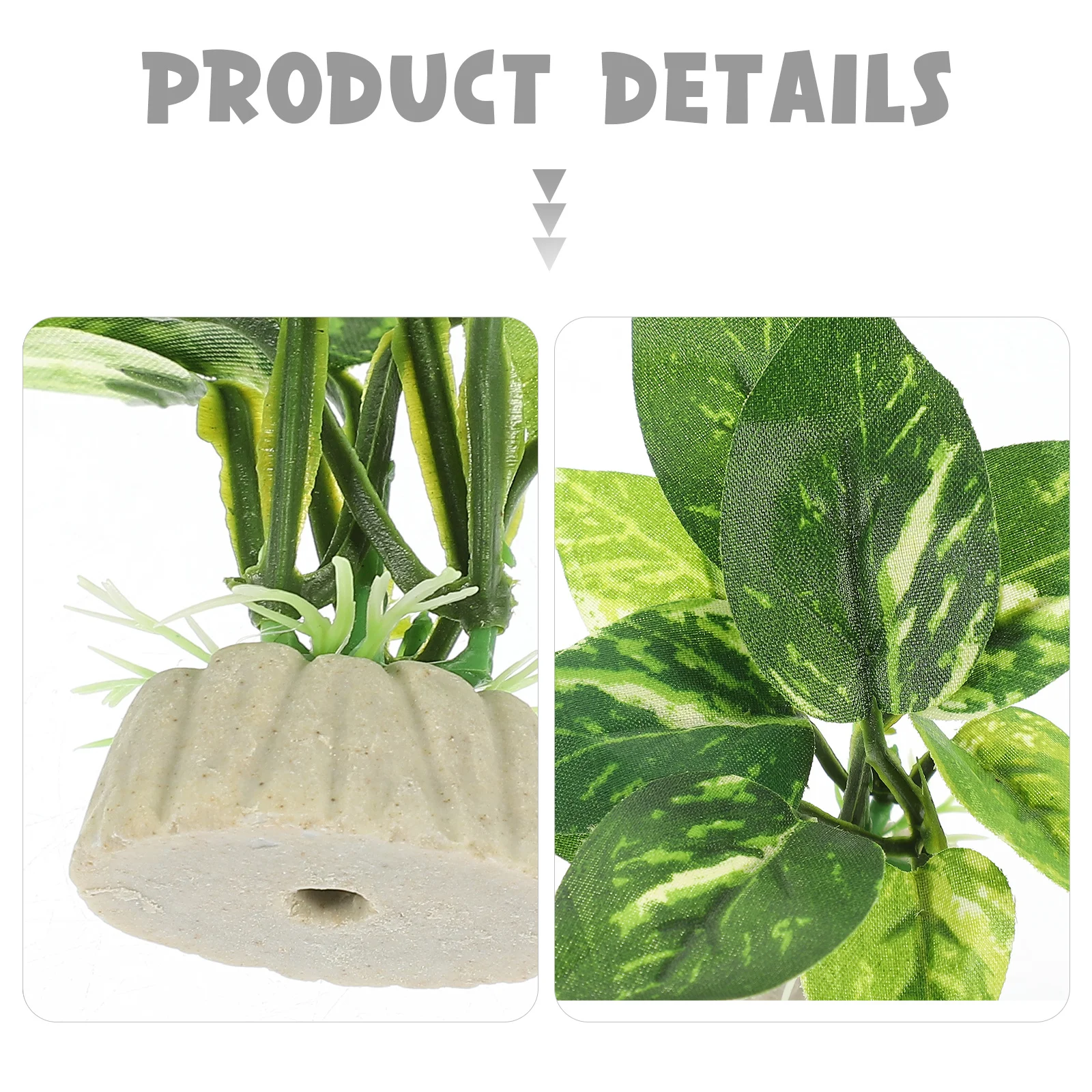 

10Pcs Lifelike Plastic Aquarium Plants Fish Tank Decorations Exquisite Simulation Plant Fake Decor Aquarium Plants