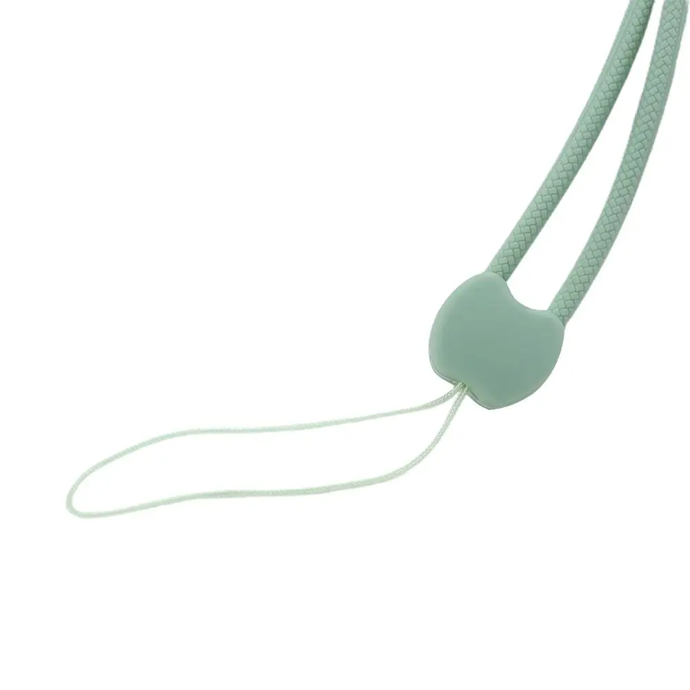 Color Working Card Keychain Silicone Anti Losing Rope Phone Necklace Strap Phone Lanyard Phone Hanging Rope Mobile Phone Straps