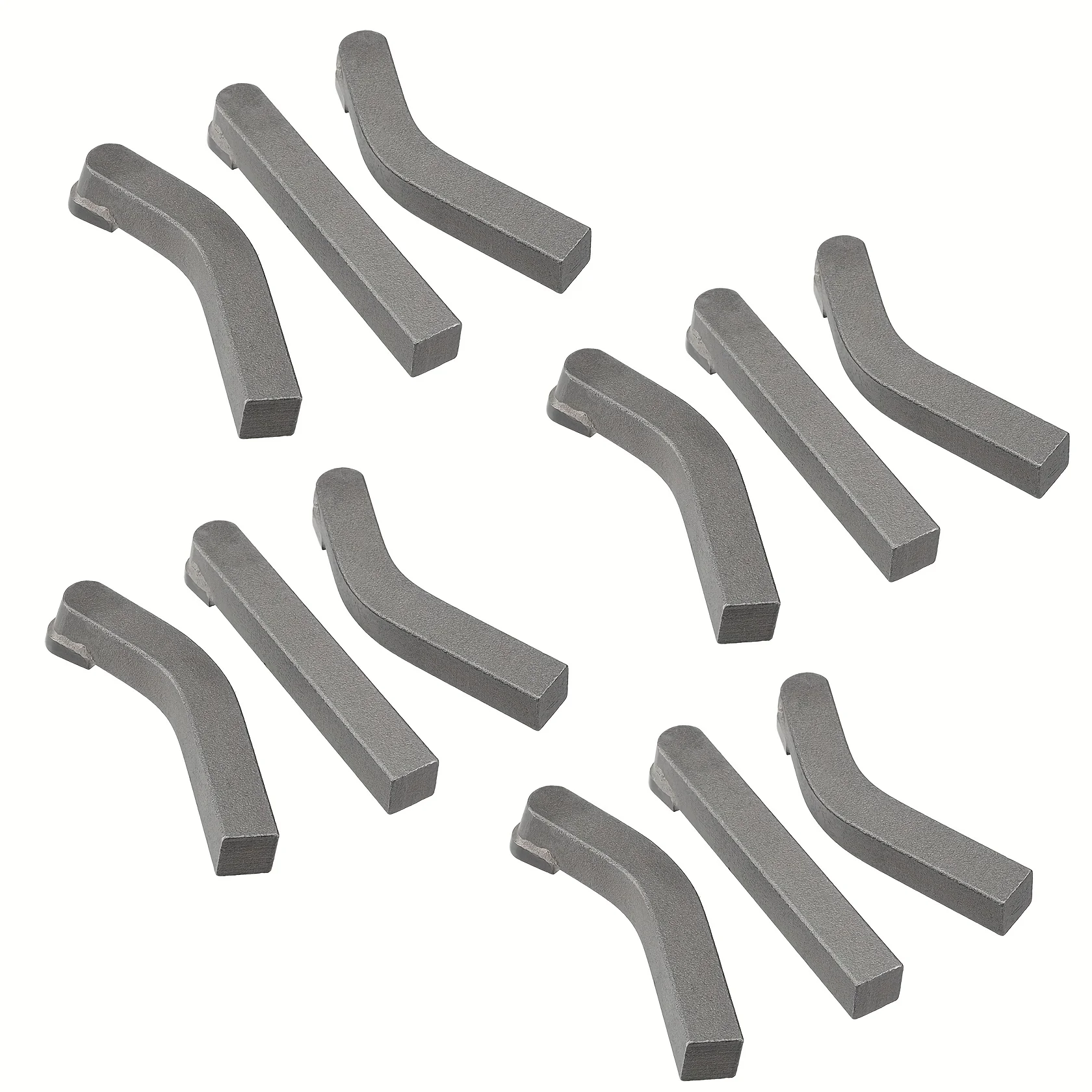 

12 шт. 1/2 дюйма x 1/2 дюйма, замена зубьев шлифовальной машины для пней, подходит для шлифовальной машины пней 500 для удаления пней, высокоскоростная шлифовка