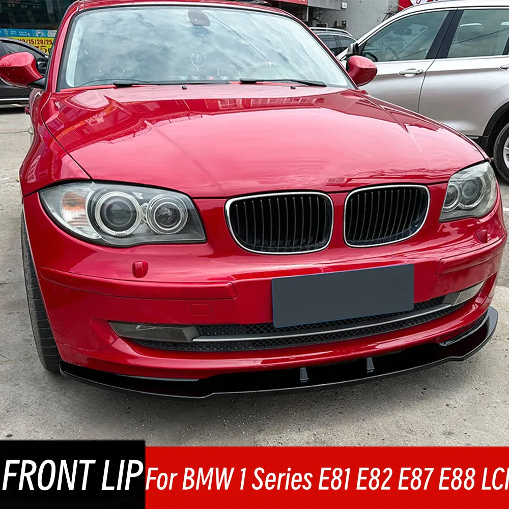 

For BMW 1 Series E81 E82 E87 E88 LCI Model 2005-2011 Front Bumper Splitter Lip Chin Spoiler Diffuser Car Exterior Accessories