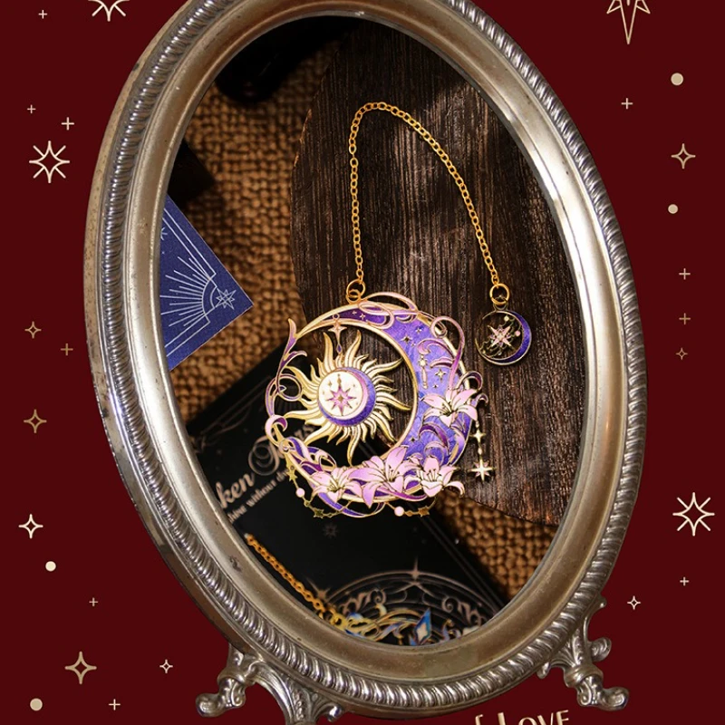 Metal Bookmark Anti-Rust Non-Slip Aesthetic Artistic Reading Page Holder for Students Book Lovers Premium Artistic Bookmark Gift