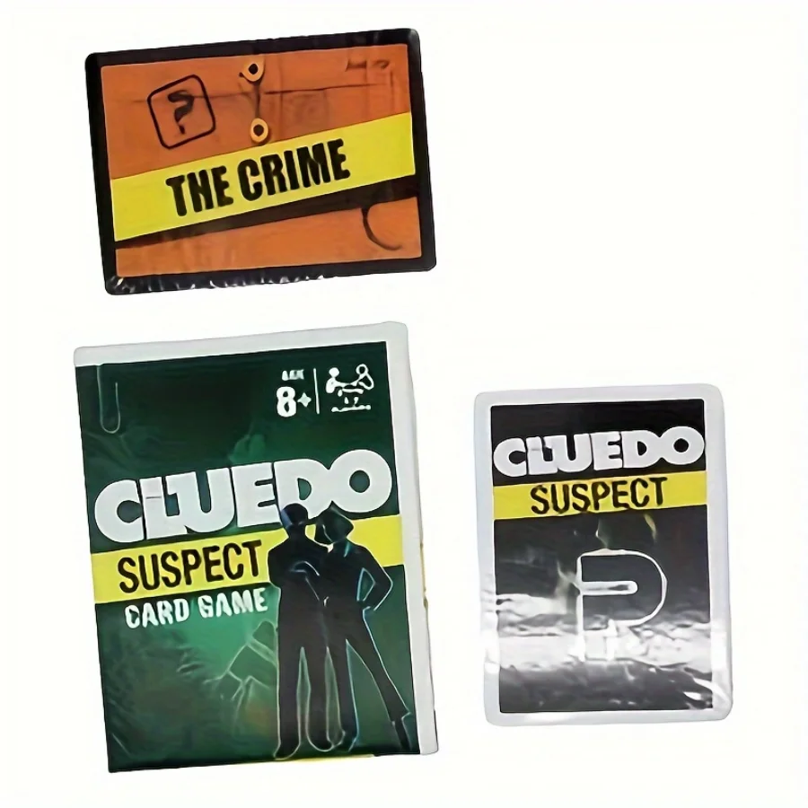 A card game suitable for family gatherings, fun clues to guide the suspect card game