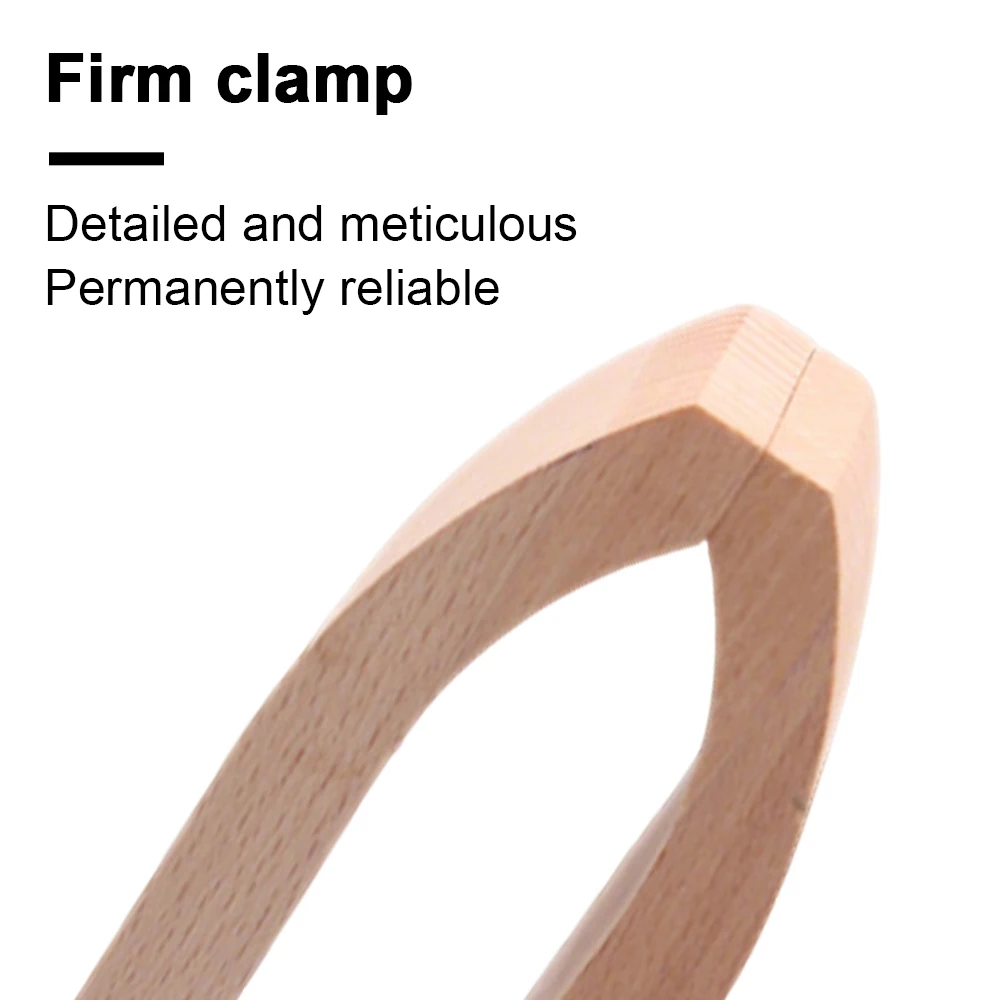 Hand-sewn Wooden Clamp DIY Adjustable Clamping Desktop Foldable Leather Sewing Tool Thread Holder Handmade Leather Clamp