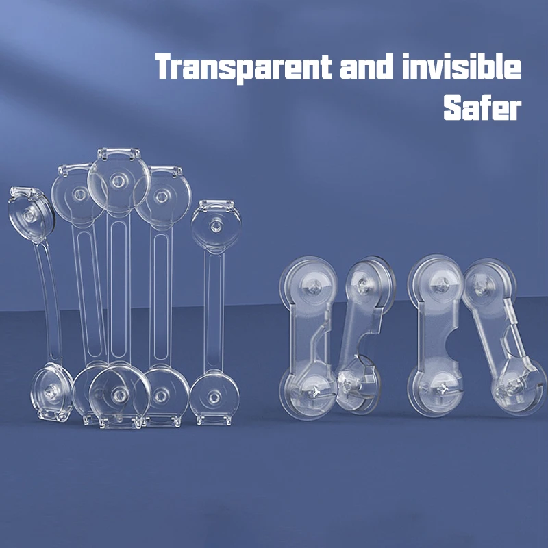 Baby Cabinet Locks Strap Drawer Lock Child Anti Opening Refrigerator Lock Home Baby Anti Pinch Safety Protection Buckle
