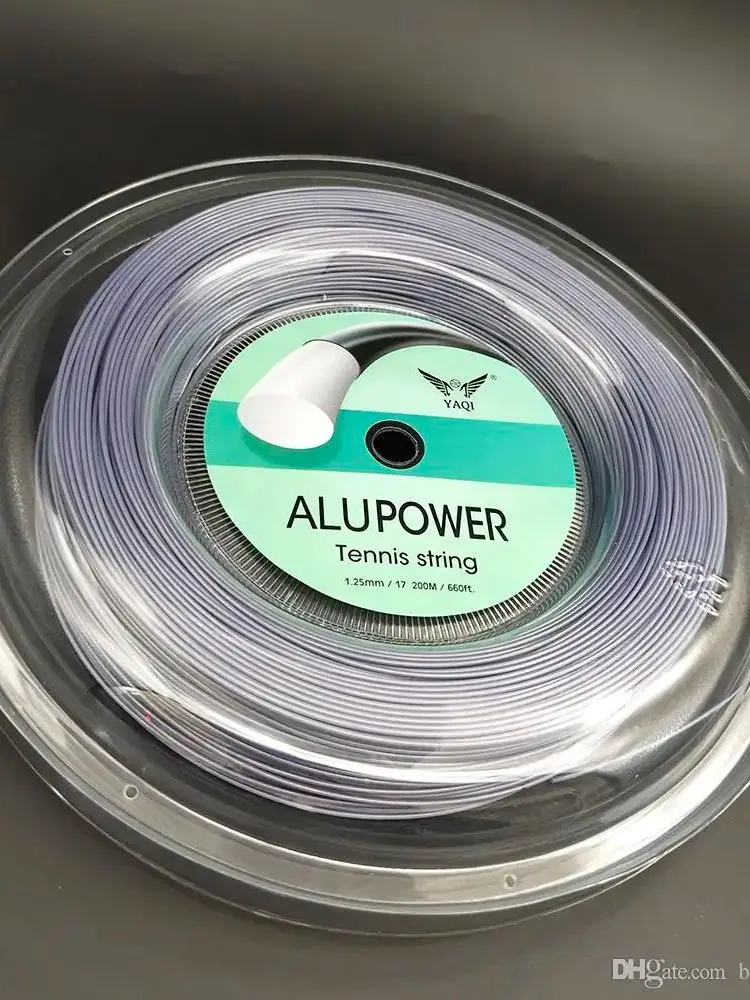 

Hot Sell Big Banger Alu Power Tennis String 200M Gray Color 1.25MM