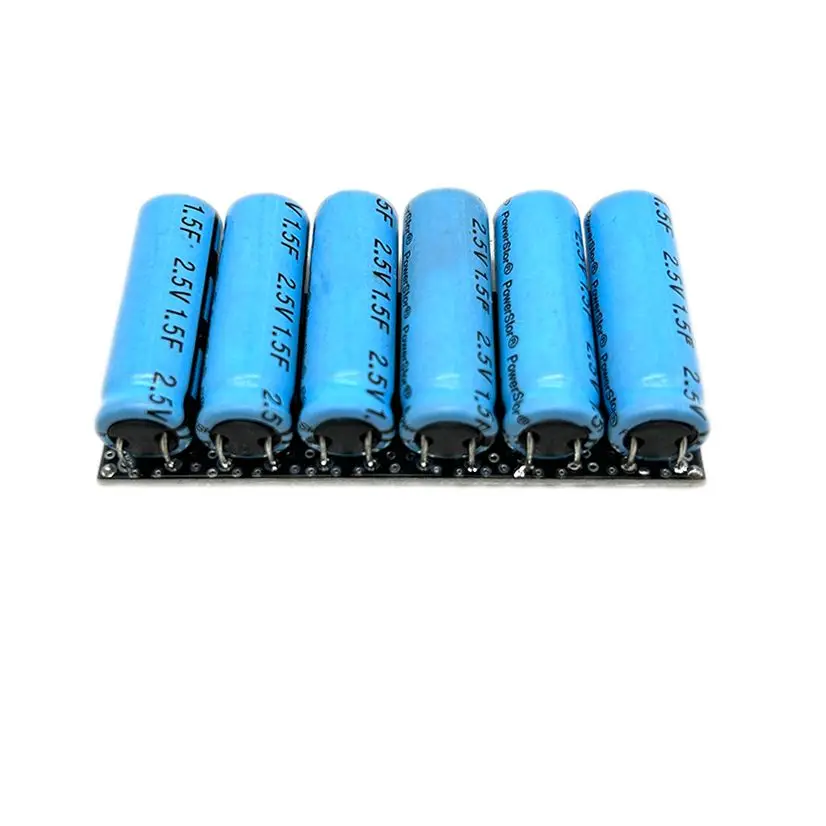 1Set Powerstor 15V0.25F Automotive Rectifier Module 2.5V1.5F With Protection Plate Backup Power Supply Improve Power and Energy