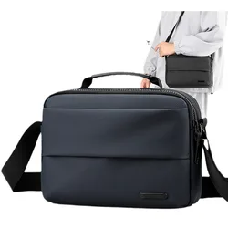 Men's Transverse Shoulder Bag Sports Trendy Brand Crossbody Bag Multifunctional Messenger Bag Work Suit Casual Handbag