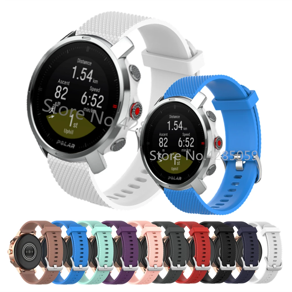 Uhrenarmband für Polar Grit X Sport Silikonarmband für Polar Vantage M/lgnite Handgelenkband für Samsung Galaxy Gear S3 Armband