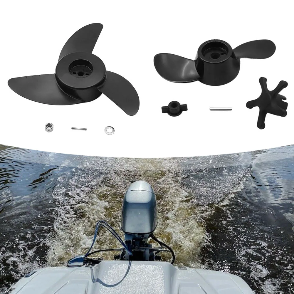 1pcs Marine Boat Accessory Outboard Engine Propellers Electric Trolling Motor Parts 2/3-Blades Propellers Outboard Motors Part ﻿