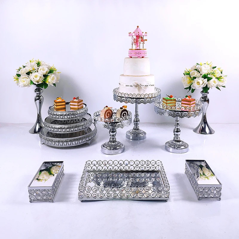 3-19pcs cake stand cupcake tray cake tools home decoration dessert table decorating party suppliers Wedding Display