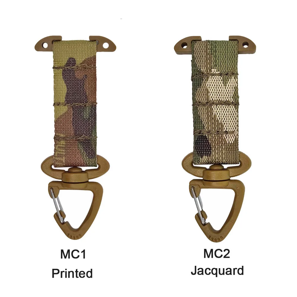 Outdoor Molle Hook Belt Hanging Buckle Keychain Clasp Vest Waist Belt MOLLE Outdoor Triangle Hook