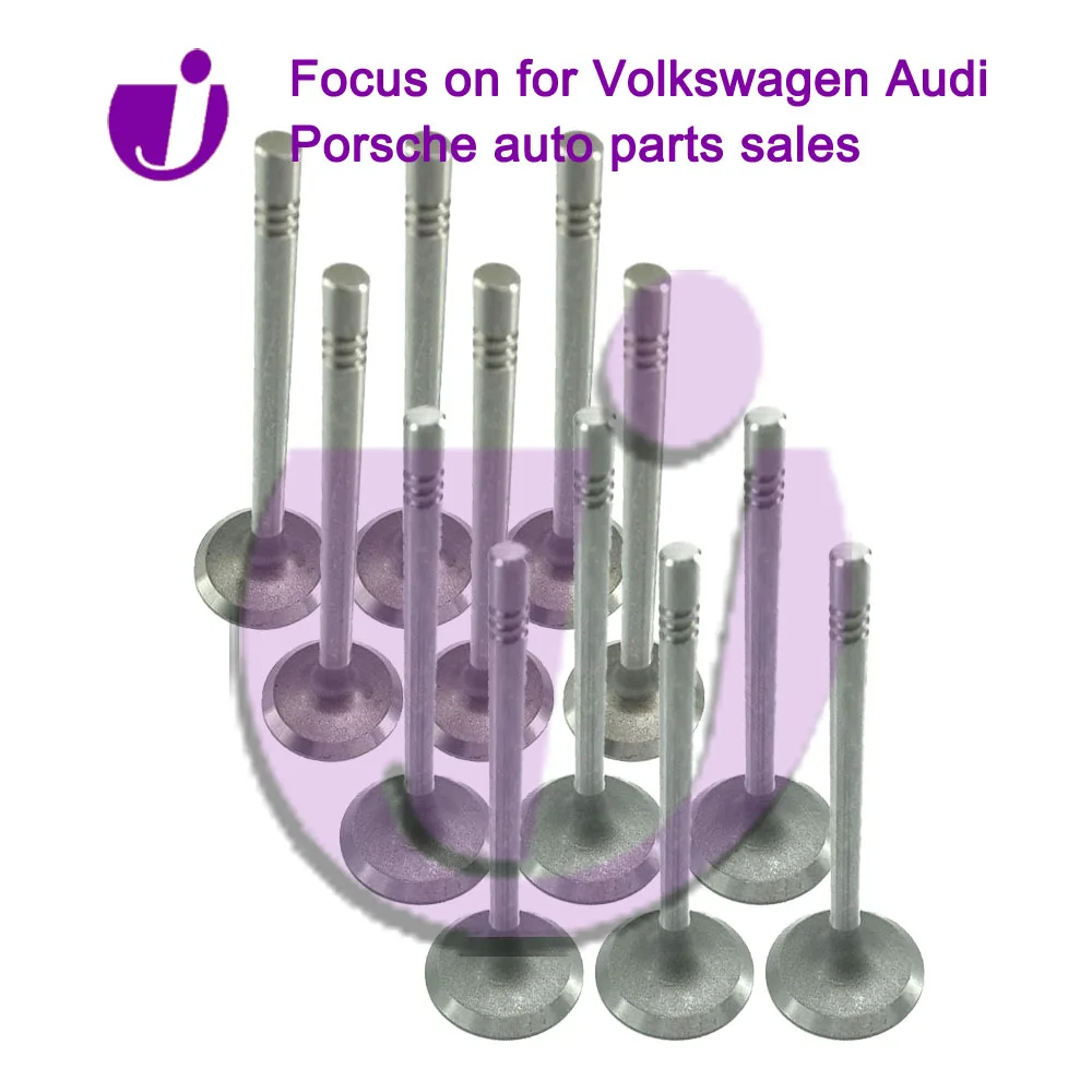 Car Parts Intake Valves 032109601L 03D109601B Exhaust Valves 03D109611A 030109611T For VW 1.2 AKK ANW AUD AWY BBM BKR BMD CHFA