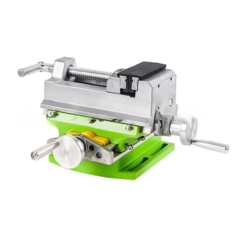 

Heavy Duty Precision Cross-nose Pliers Bench Drilling Machine Cross Slide Vise Vice Table Compound Worktable Bracket for Milling