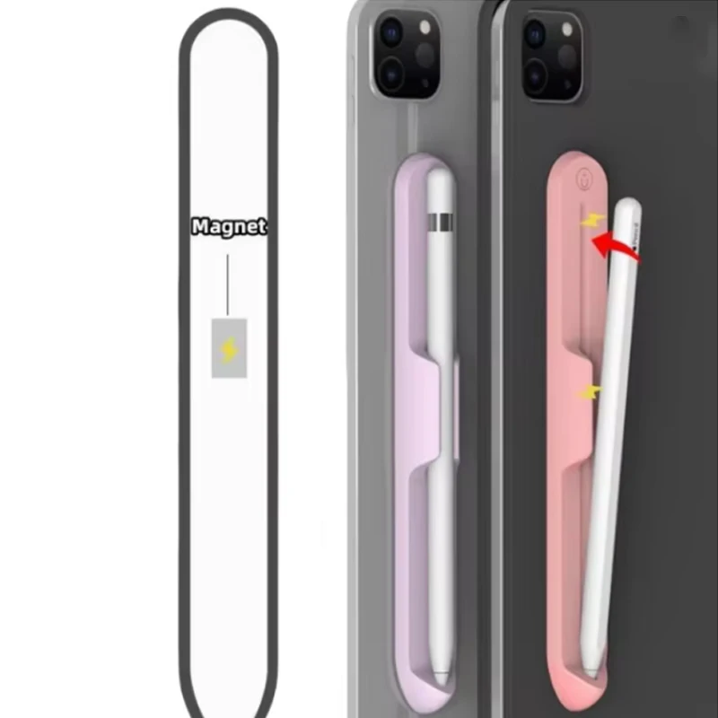 Silicone Stylus Sleeve/Holder for Tablets – Compatible with 1St/2Nd Gen Styluses and Samsung Styluses - view 2