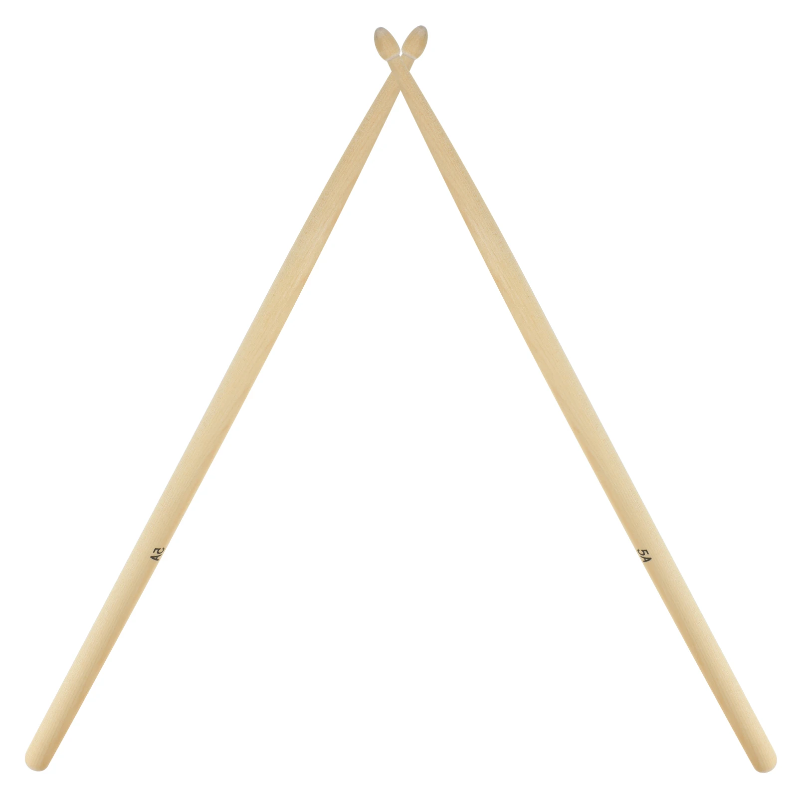 

5A Maple Wood Drumsticks Lightweight for Adults Kids Electronic Drums Practice Percussion Sticks Set Customizable Drum Equipment