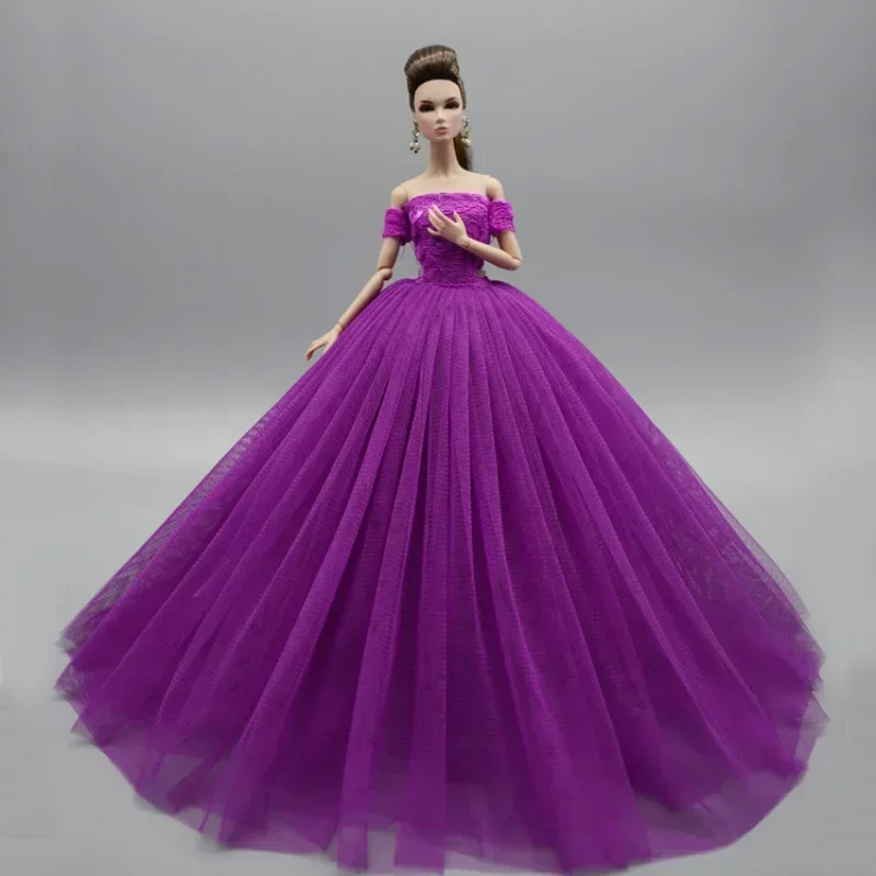 Doll long wedding dress accecssories suits clothes for your BB dolls BBI201010F