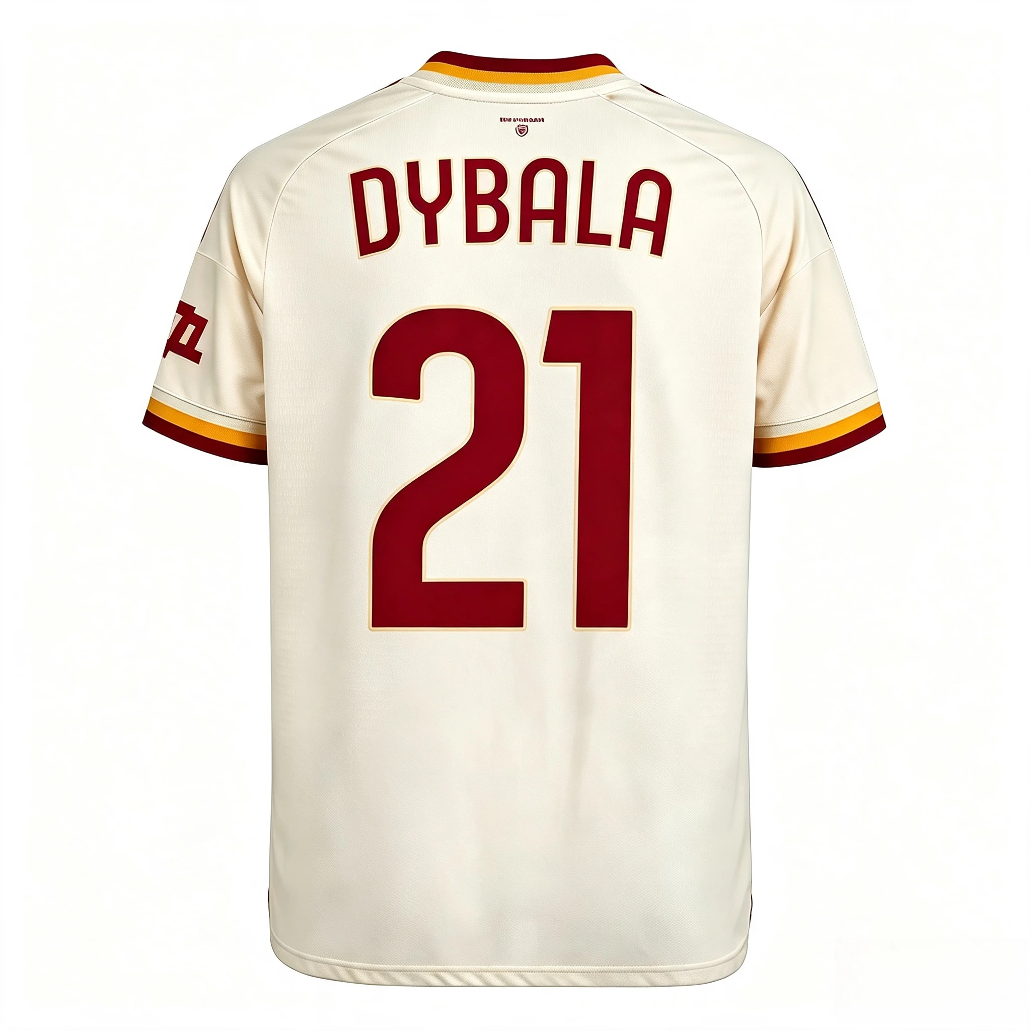 26/27 Saison Roma Fußballtrikot, Pellegrini # 7 Jersey T-Shirt, Herren Sommer-Trainings-Shirt, atmungsaktiv, schnelltrocknend – Detail 8